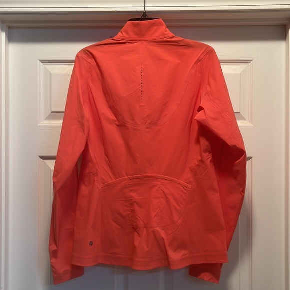 Lululemon Fast and Free Windbreaker. Size 12. Color is Pale Raspberry. - Picture 2 of 4